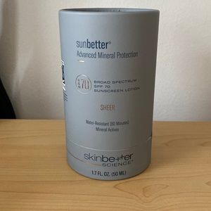BRAND NEW. Skin Better Science. Sun Better SPF 70 Mineral Sunscreen